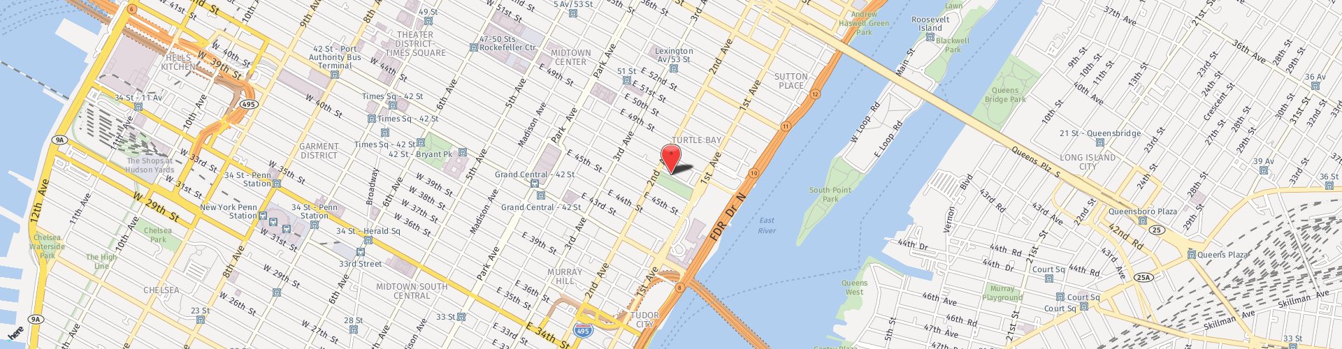 Location Map: 305 East 47th street New York, NY 10017
